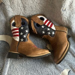 Cow boy boots size 6.5c